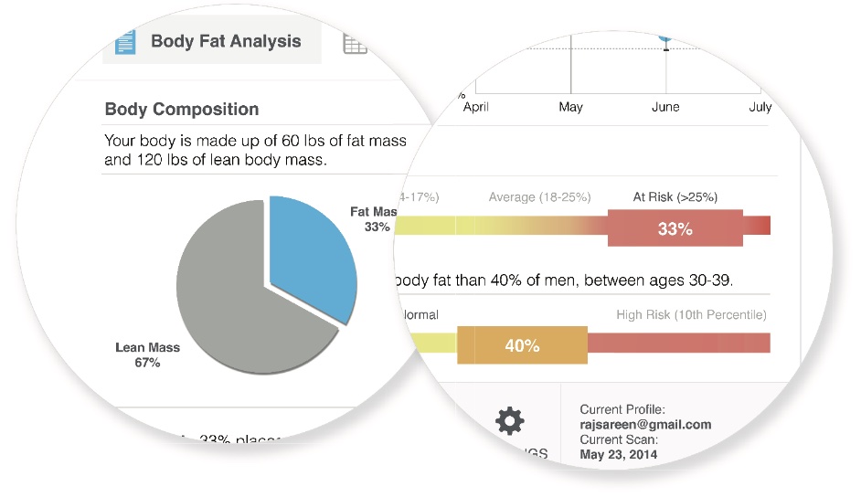 body fat analysis Styku